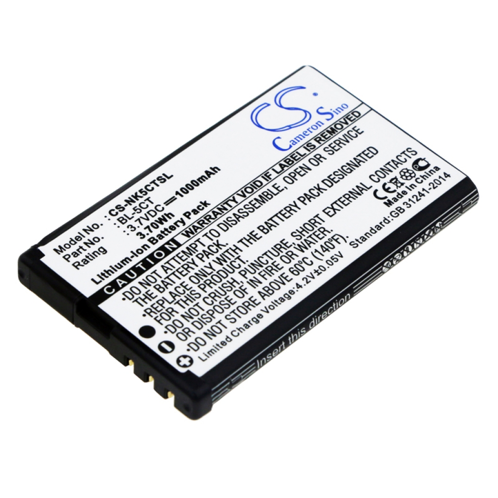 Mobiltelefonbatteri Nokia CS-NK5CTSL