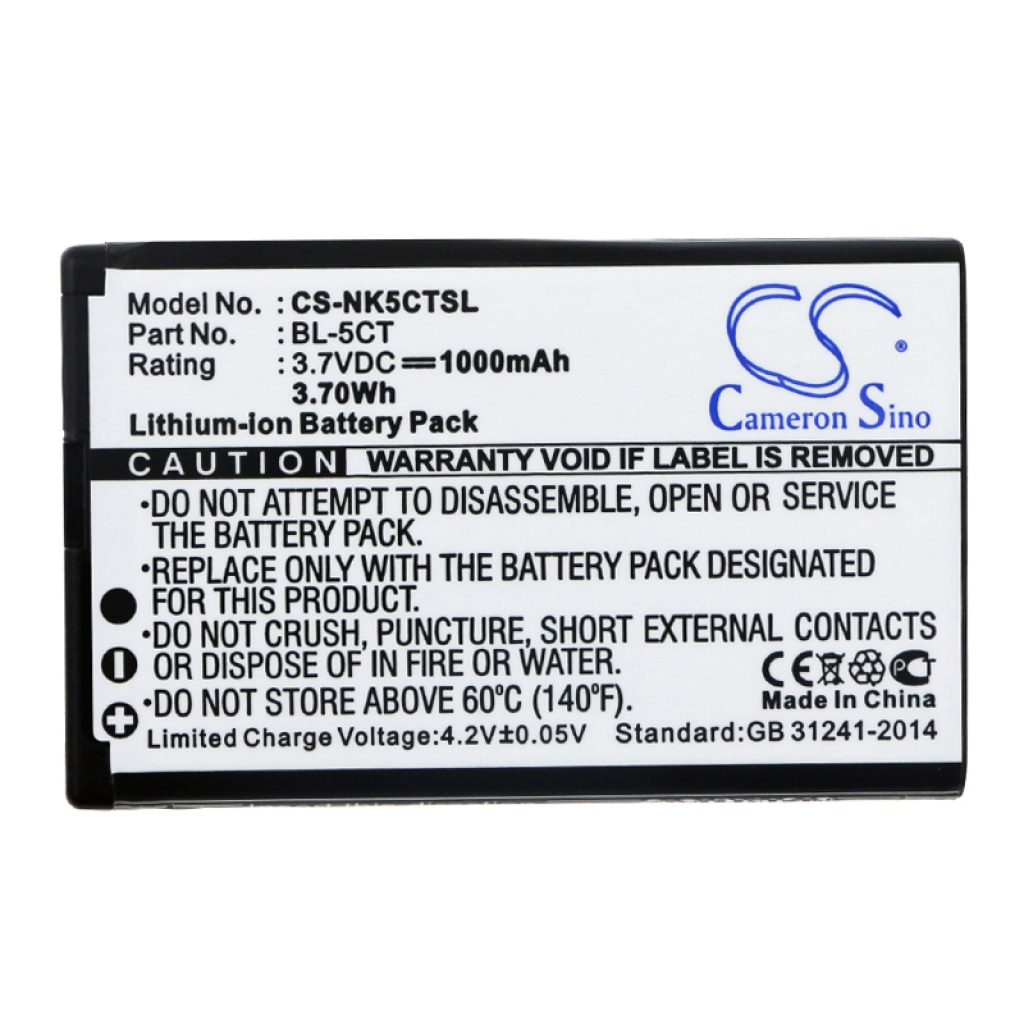 Mobiltelefonbatteri Nokia CS-NK5CTSL