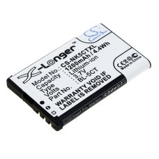 Kompatibel batteriudskiftning til Nokia BL-5CT