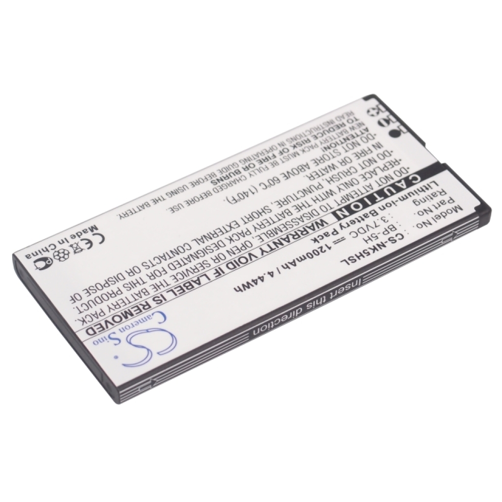 Mobiltelefonbatteri Nokia CS-NK5HSL