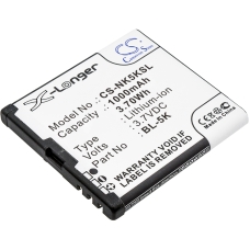 Kompatibel batteriudskiftning til Nokia BL-5K,BL7203
