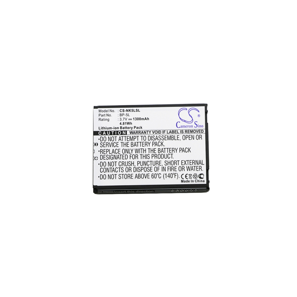 Mobiltelefonbatteri Nokia CS-NK5LSL