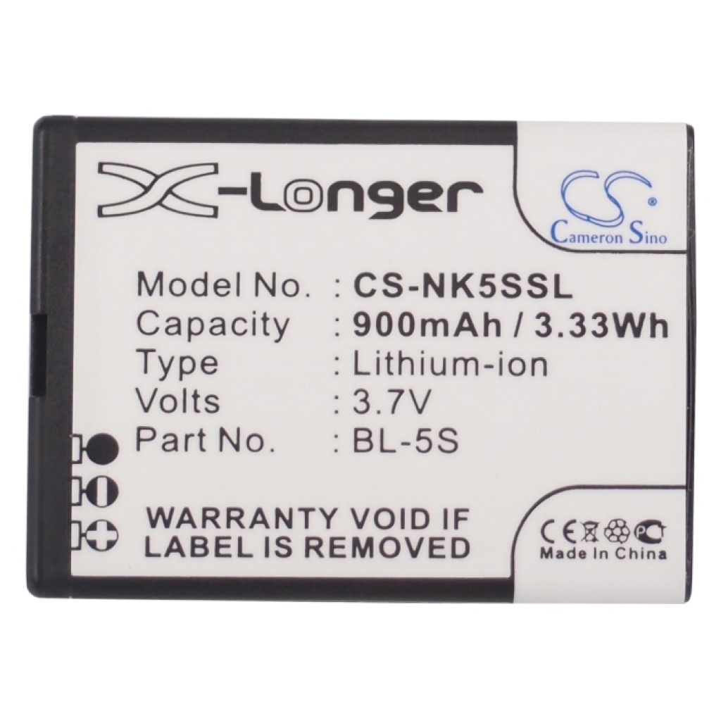 Mobiltelefonbatteri Nokia CS-NK5SSL