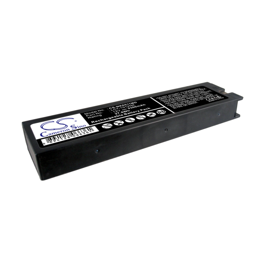 Batteri kompatibel med Nihon Kohden Philips CS-NK6511MD
