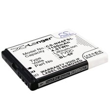 Kompatibel batteriudskiftning til Nokia BL-6F,N6F10T