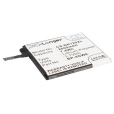 Kompatibel batteriudskiftning til Nokia BP-4GWA