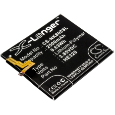 Kompatibel batteriudskiftning til Nokia HE328