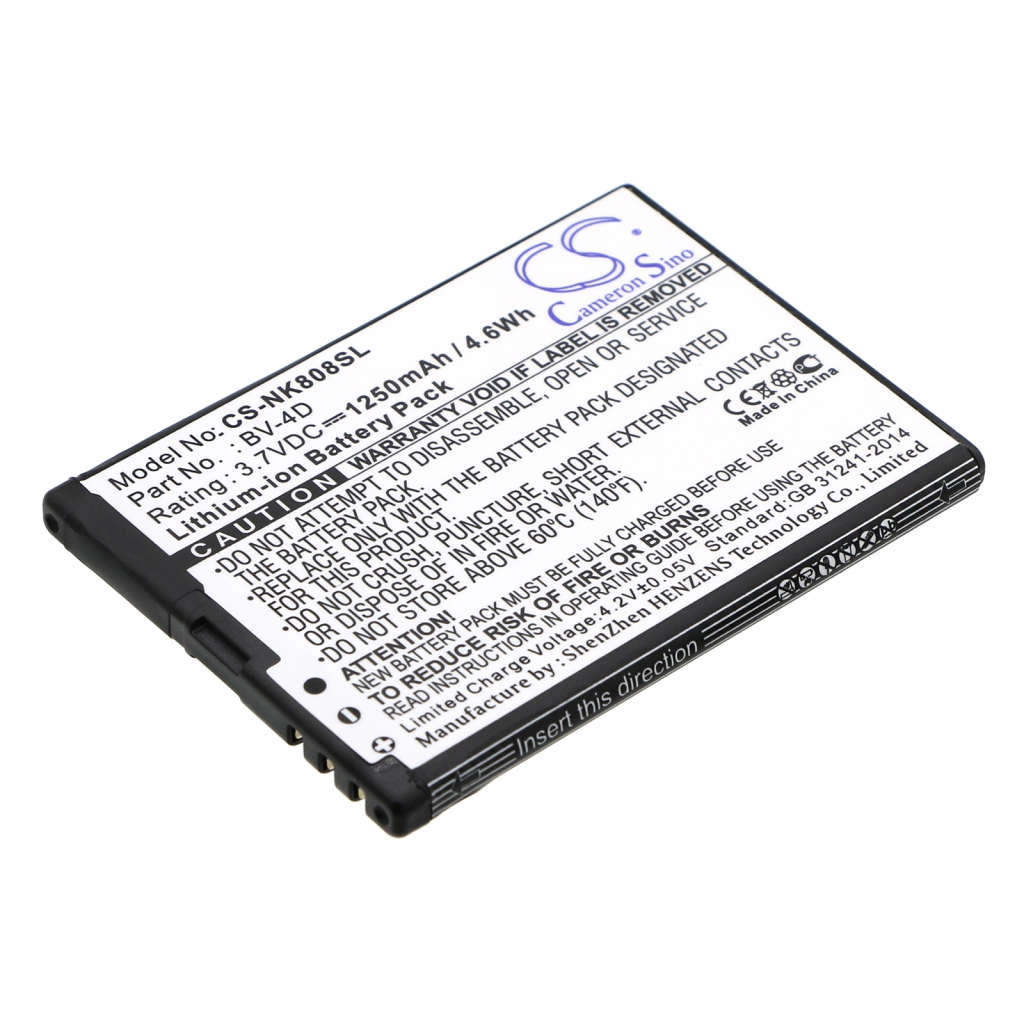 Mobiltelefonbatteri Nokia CS-NK808SL