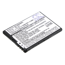 Kompatibel batteriudskiftning til Nokia BV-4D