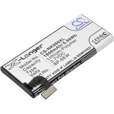 Kompatibel batteriudskiftning til Nokia BP-6EW