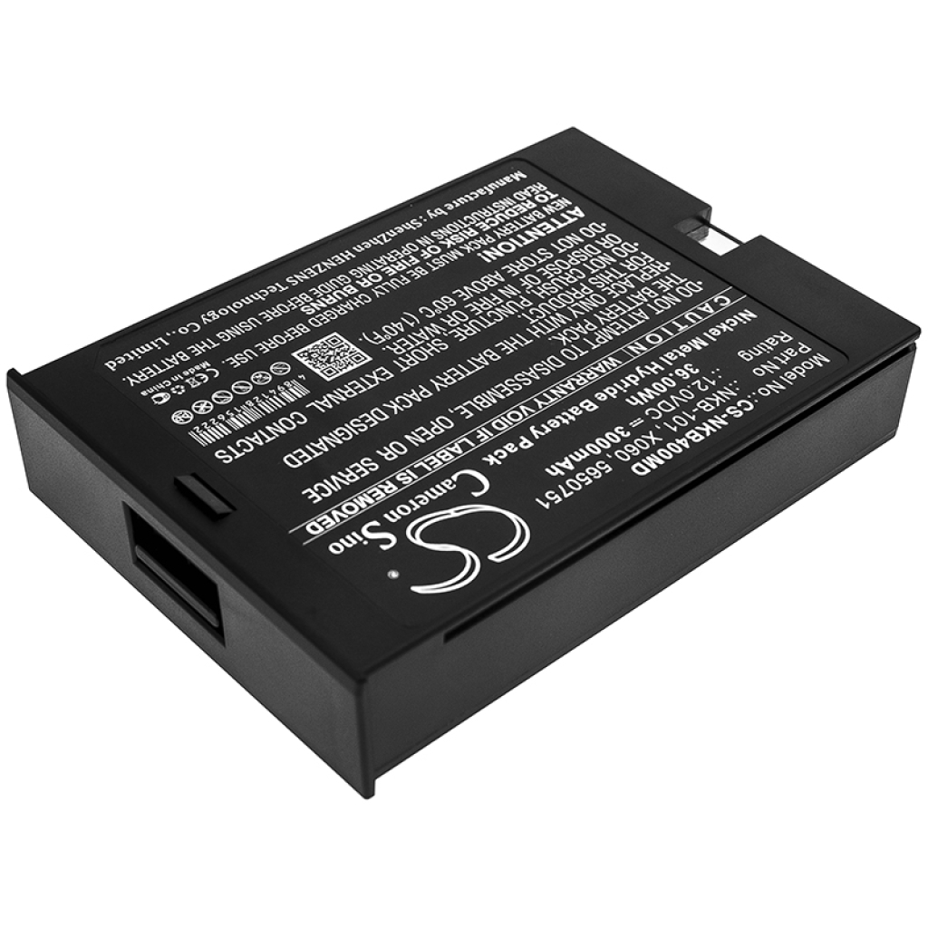 Batteri kompatibel med Nihon Kohden CS-NKB400MD