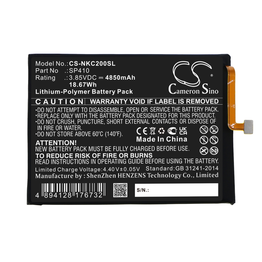 Mobiltelefonbatteri Nokia CS-NKC200SL