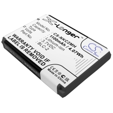 Kompatibel batteriudskiftning til Nokia BLC-1,BLC-2,BMC-3