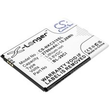 Kompatibel batteriudskiftning til Nokia BL-29CI,BL-29CL