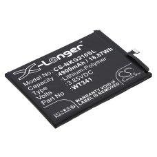 Kompatibel batteriudskiftning til Nokia WT341