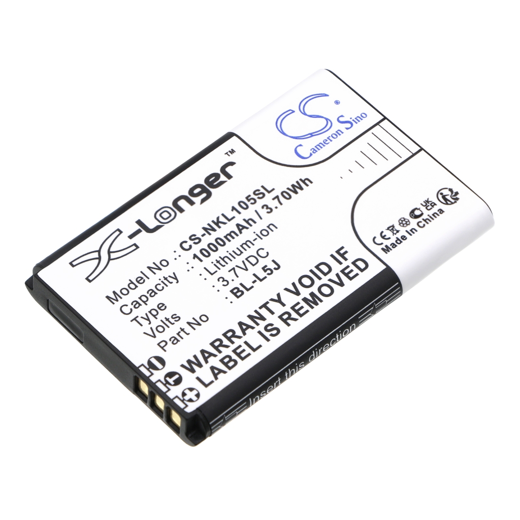 Mobiltelefonbatteri Nokia CS-NKL105SL