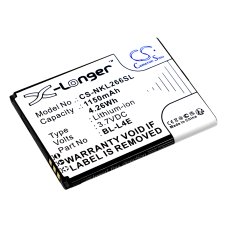 Kompatibel batteriudskiftning til Nokia BL-L4E