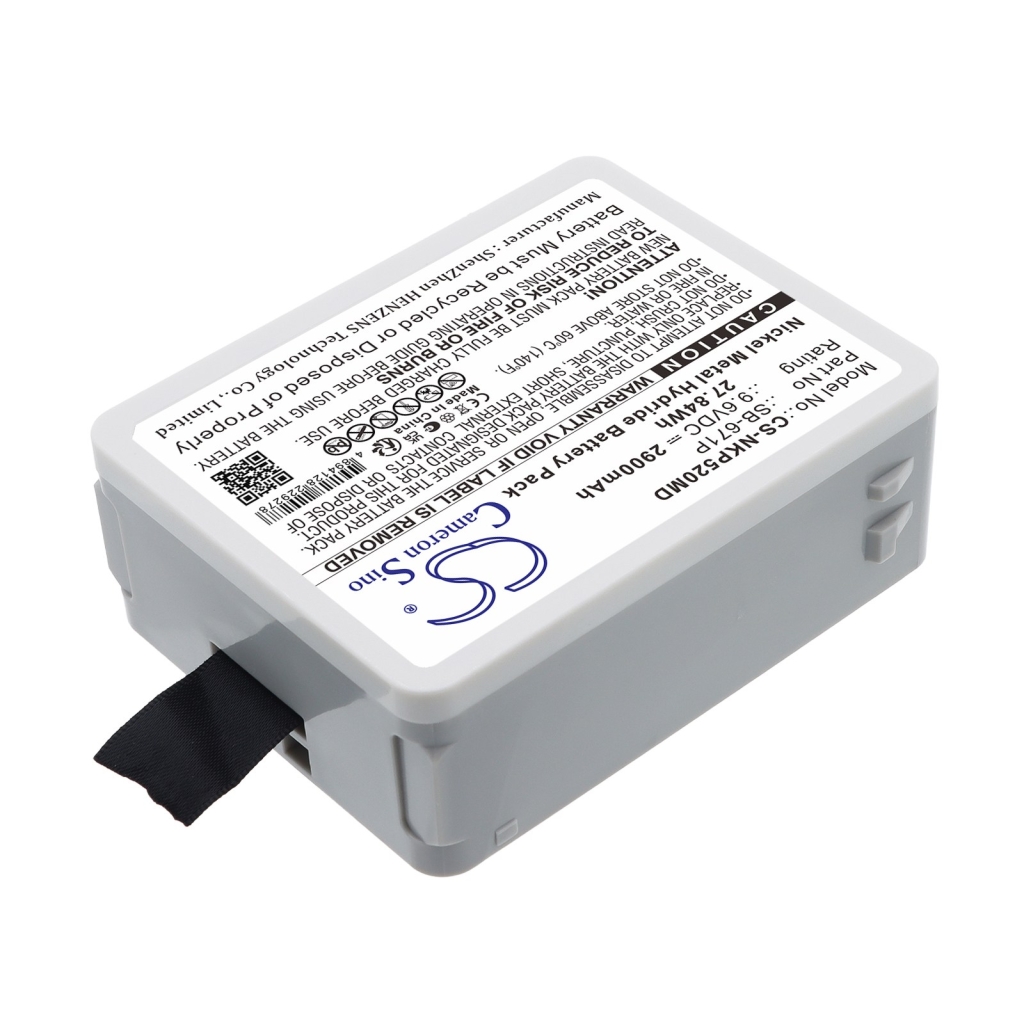 Batteri kompatibel med Nihon Kohden CS-NKP520MD