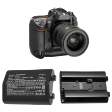 Kompatibel batteriudskiftning til NIKON EN-EL4,EN-EL4A,EN-EL4E