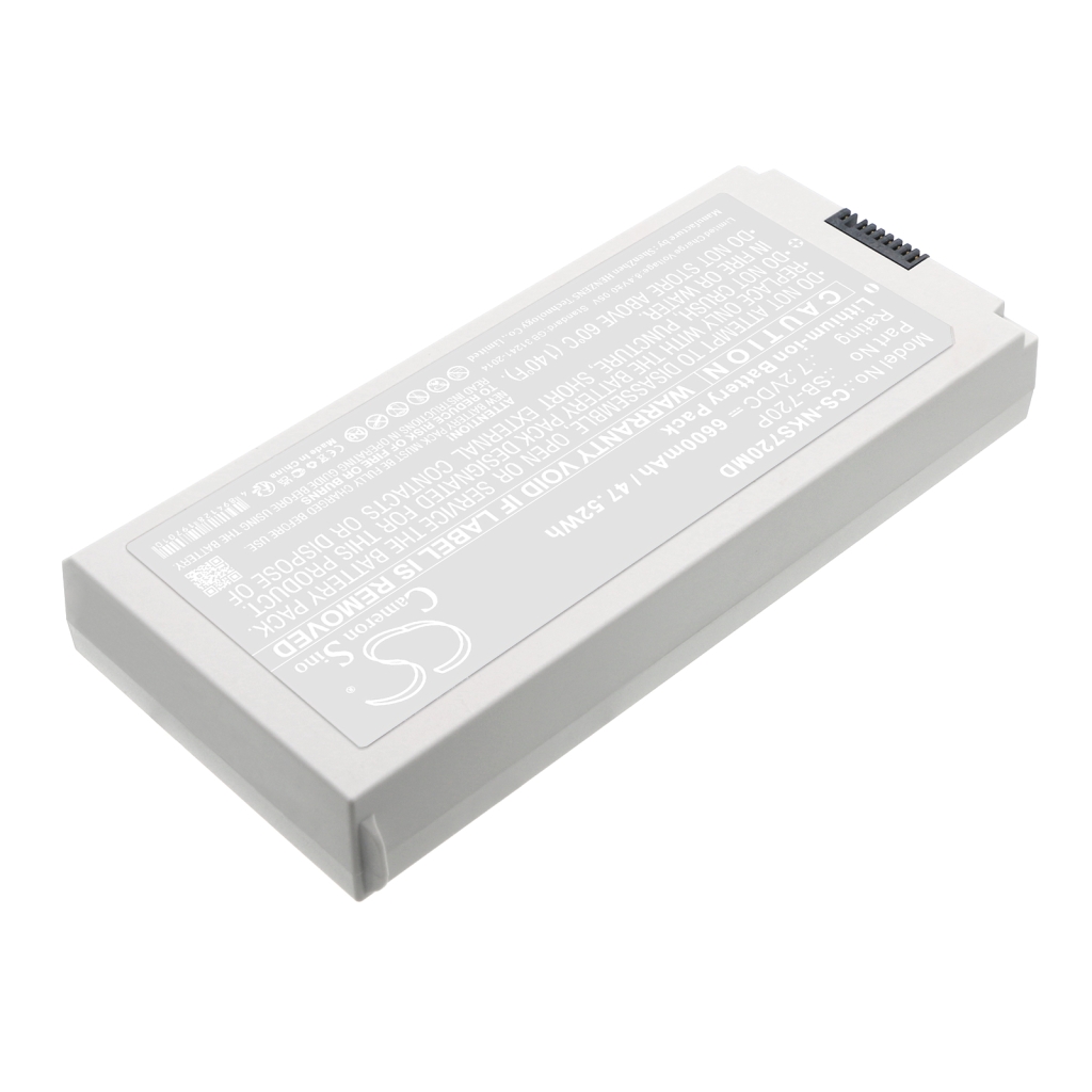 Batteri kompatibel med Nihon Kohden CS-NKS720MD