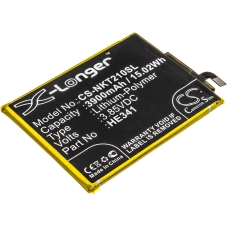 Kompatibel batteriudskiftning til Nokia HE338,HE341