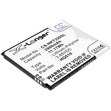 Kompatibel batteriudskiftning til Nokia HQ510