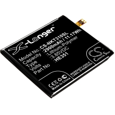 Kompatibel batteriudskiftning til Nokia HE351