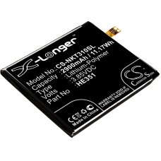 Kompatibel batteriudskiftning til Nokia HE351