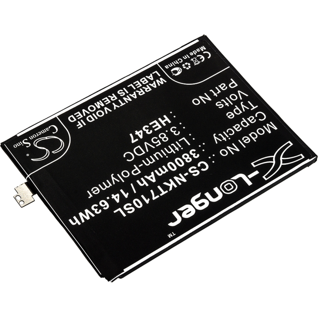 Batteri kompatibel med Nokia CS-NKT710SL