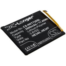 Kompatibel batteriudskiftning til Nokia HE340,HE347