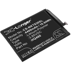 Kompatibel batteriudskiftning til Nokia HQ480