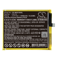 Kompatibel batteriudskiftning til Nokia CN110