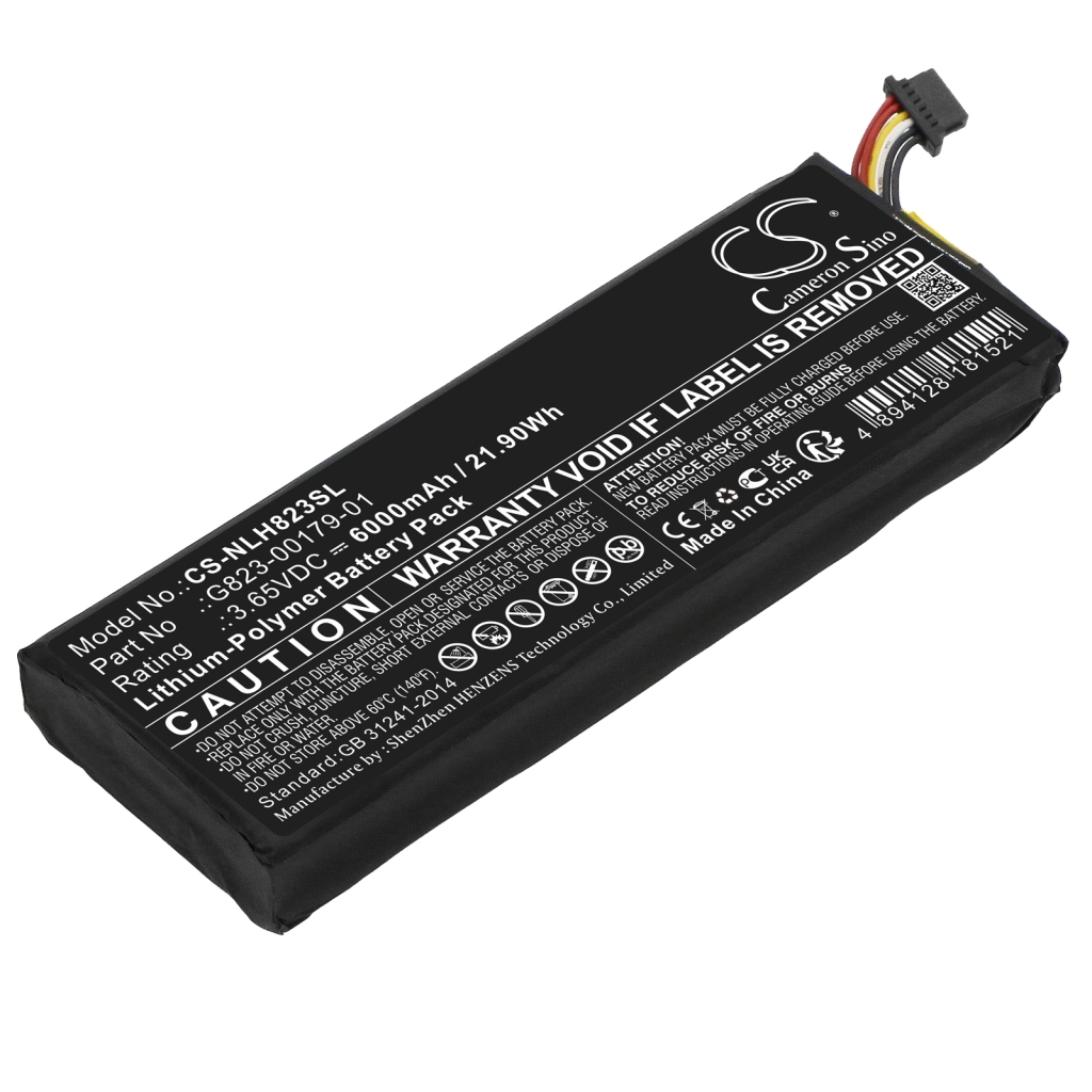 Hjemmesikkerhedskamera batteri Nest CS-NLH823SL