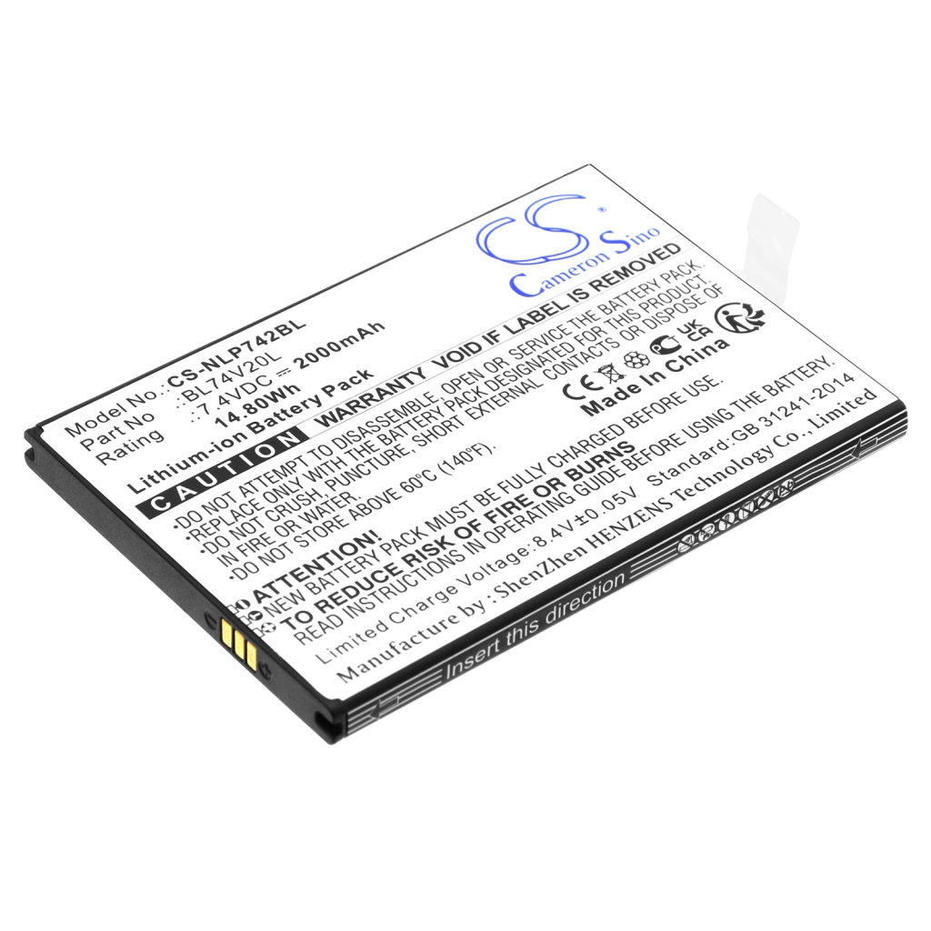 Betalings terminalbatteri Newland CS-NLP742BL