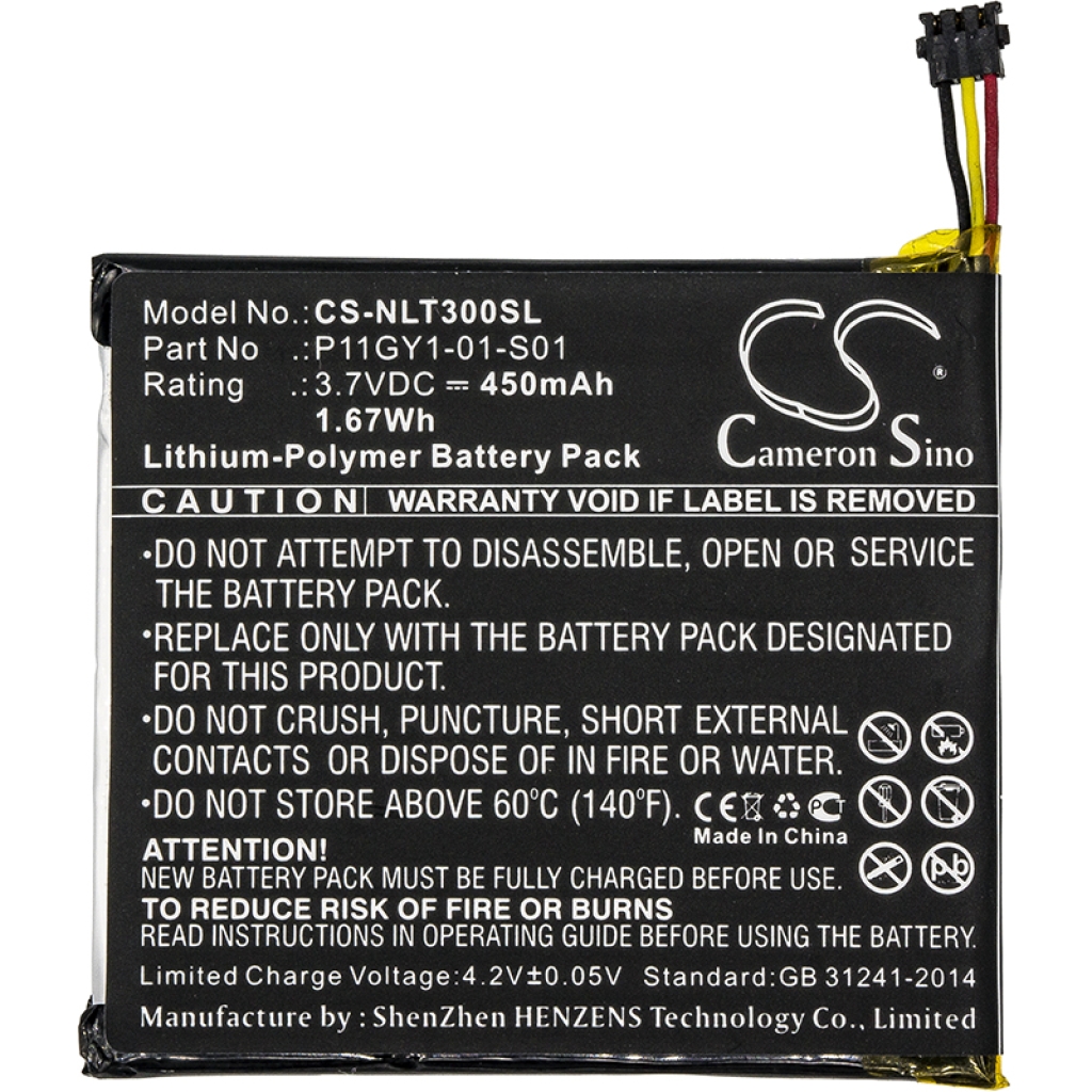 Smart home batteri Nest CS-NLT300SL