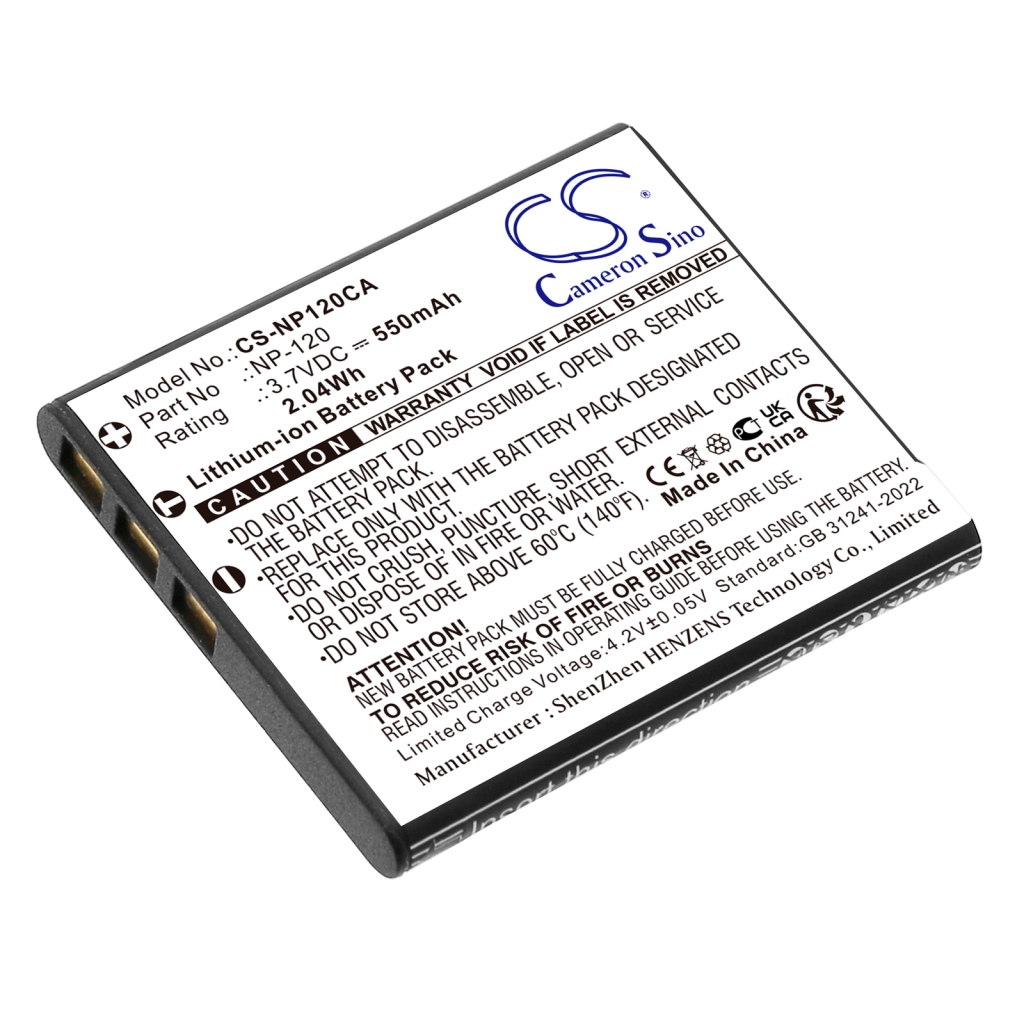 Camera Battery Silvercrest CS-NP120CA