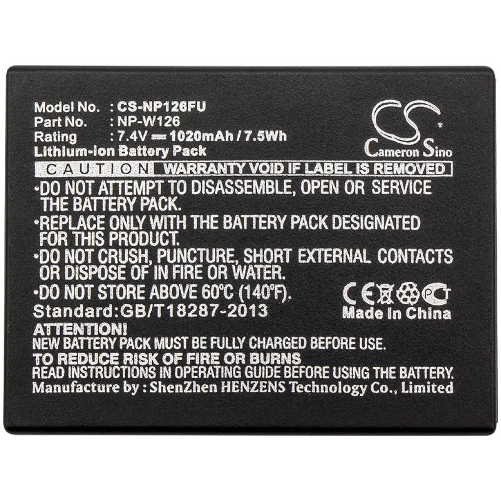 Camera Battery FUJIFILM X-100v