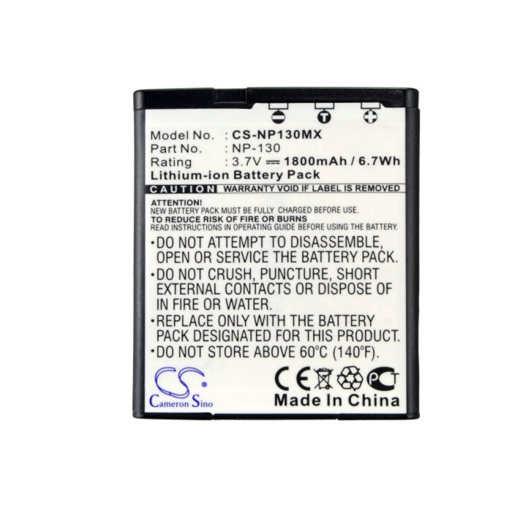 Kamerabatteri Casio CS-NP130MX