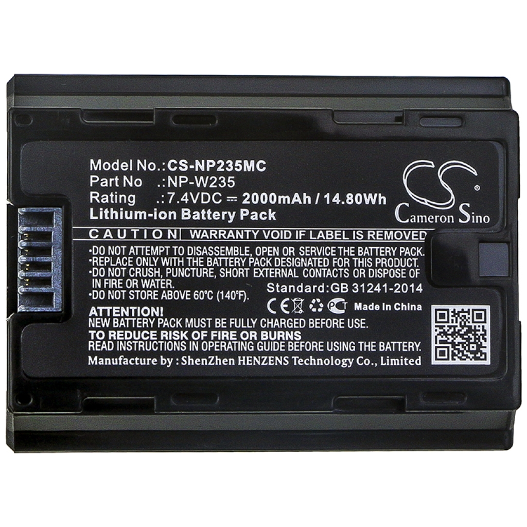 Kamerabatteri FUJIFILM CS-NP235MC