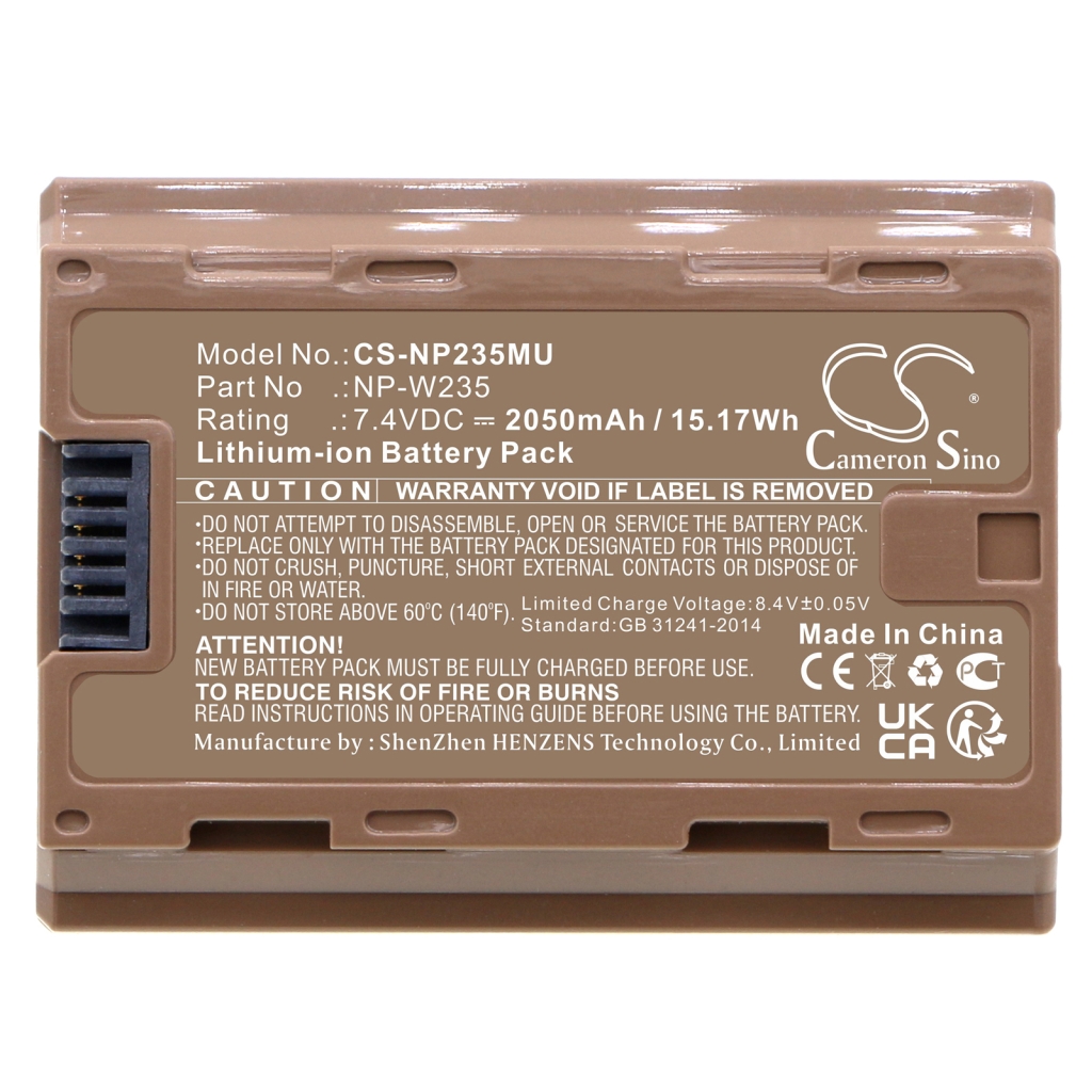 Kamerabatteri FUJIFILM CS-NP235MU