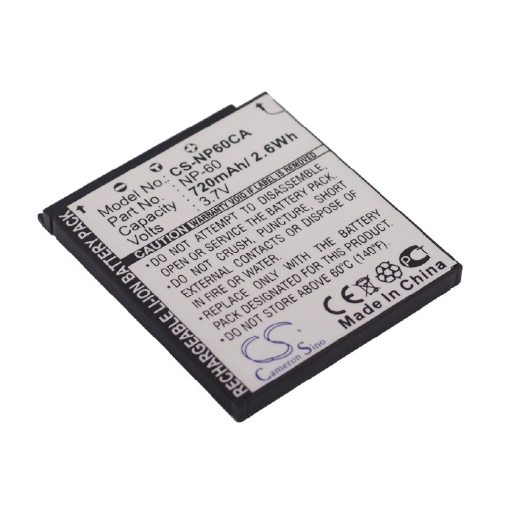 Camera Battery Yakumo CS-NP60CA