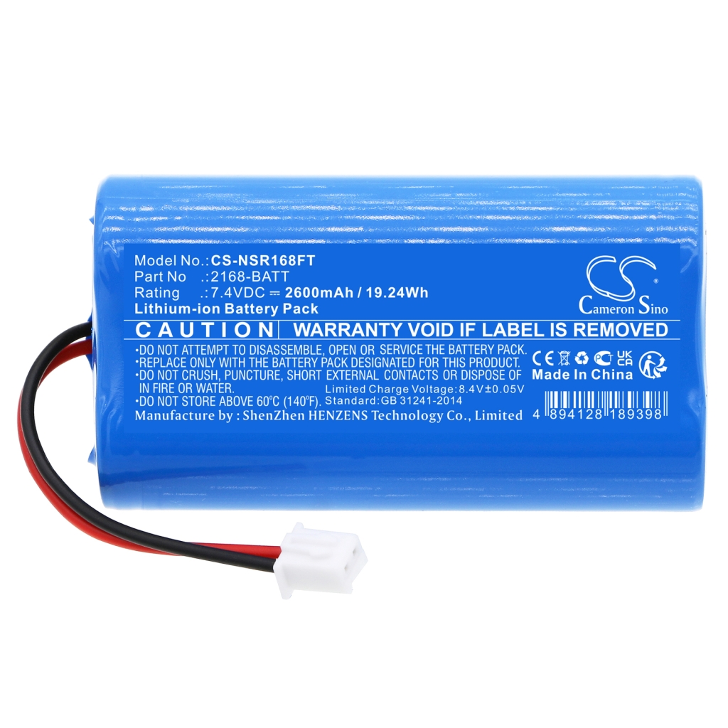Belysningssystembatteri Nightstick CS-NSR168FT