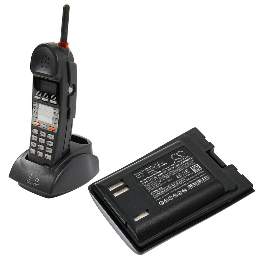 Batteri til trådløs telefon Norstar CS-NTL746CL
