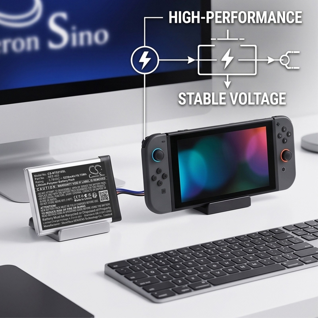 Batteri kompatibel med Nintendo CS-NTS210SL