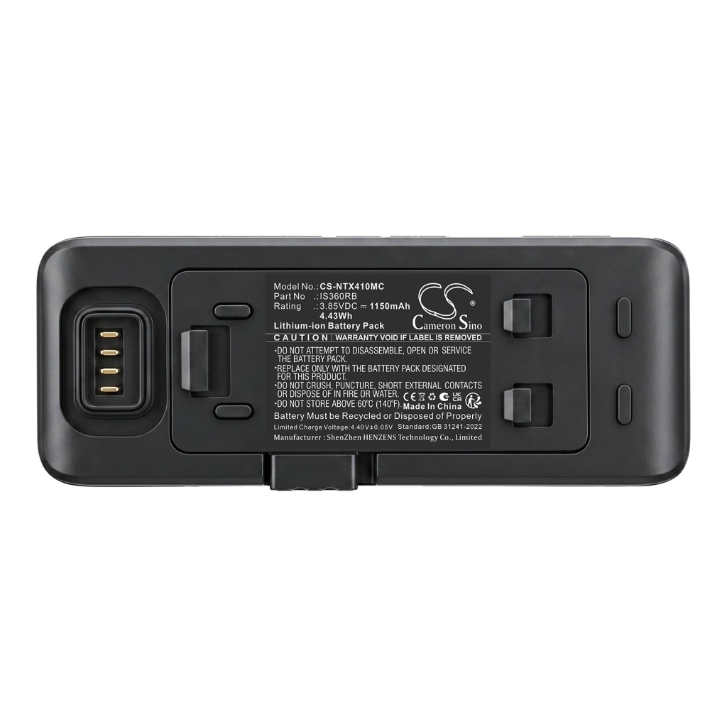 Batteri kompatibel med Insta360 CS-NTX410MC