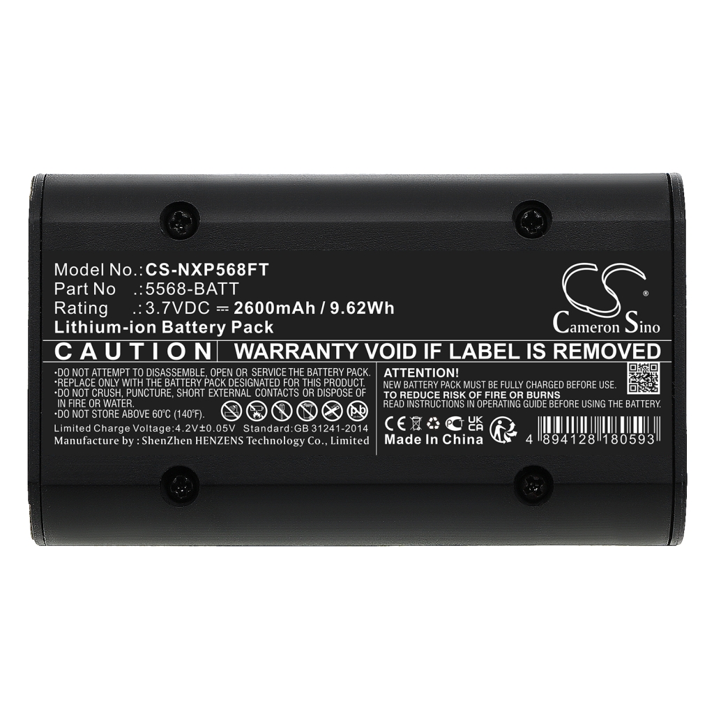 Belysningssystembatteri Nightstick CS-NXP568FT