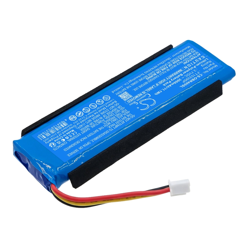 Batterier kompatibel med Orbit Reader 40 CS-OBR400SL