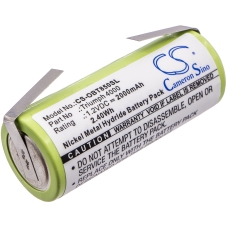 Kompatibel batteriudskiftning til Oral-B 3745,3761,3762