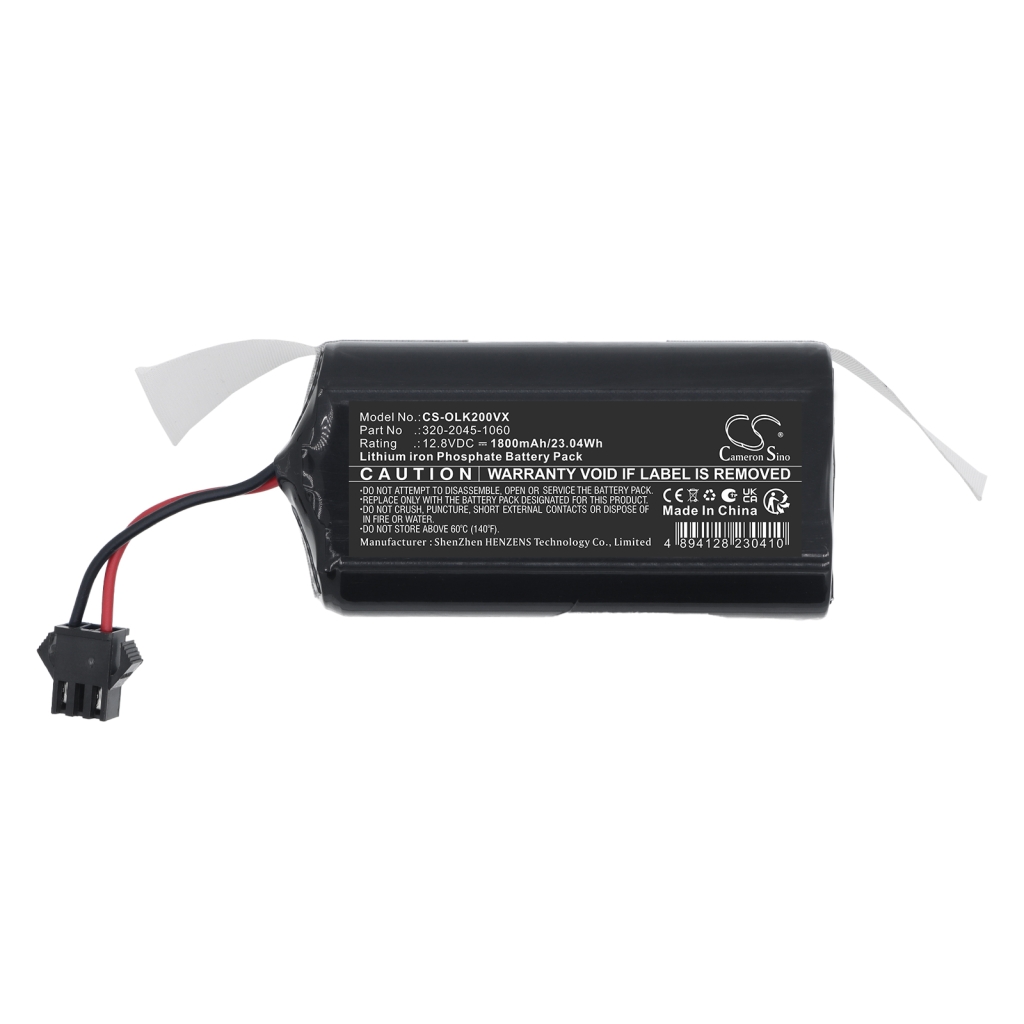 Batteri kompatibel med Okp life CS-OLK200VX