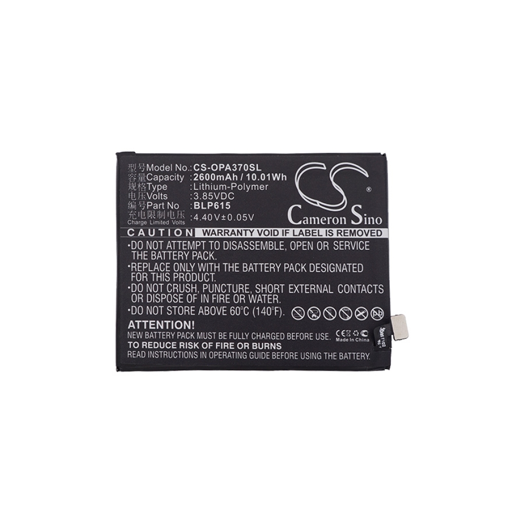 Mobiltelefonbatteri OPPO CS-OPA370SL